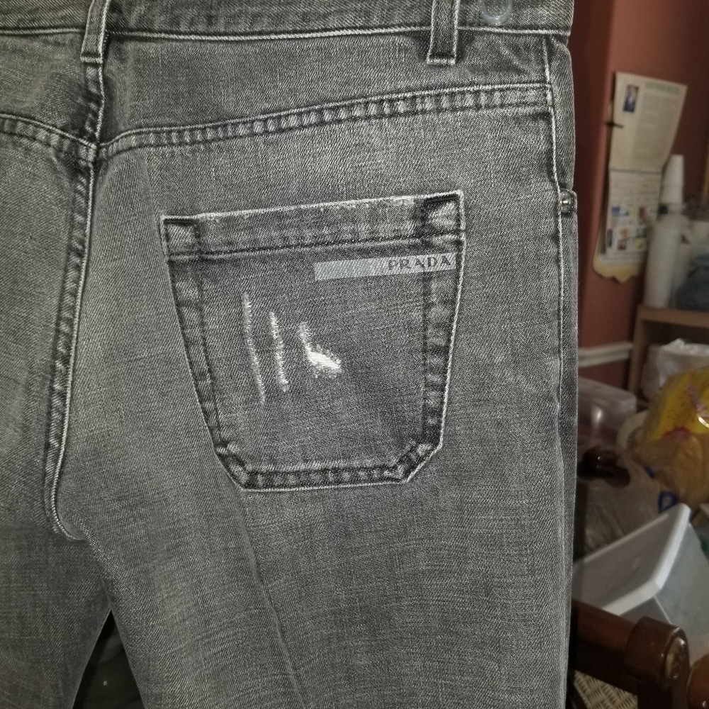 Prada Classic 5 button fly denim jeans